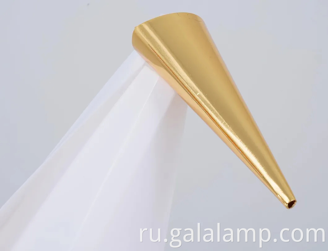 Современная северная декоративная птичья лампа с роскошным золотым краном дизайном